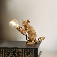 Load image into Gallery viewer, Italy Designer Mouse Resin Table Lamps Room Decorative Table Lamp for Bedroom Bedside Lamp Desk Lamp Home Deco Lighting Fixtures