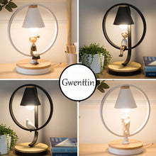 Load image into Gallery viewer, Nordic LED Table Lamp for Boy Girl Bedroom Bedside Lamp Standing Desk Light Home Decor Modern Bird Light Fixtures Loft Luminaire