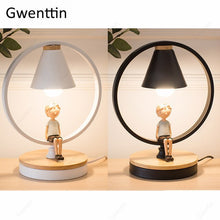 Load image into Gallery viewer, Nordic LED Table Lamp for Boy Girl Bedroom Bedside Lamp Standing Desk Light Home Decor Modern Bird Light Fixtures Loft Luminaire