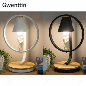Nordic LED Table Lamp for Boy Girl Bedroom Bedside Lamp Standing Desk Light Home Decor Modern Bird Light Fixtures Loft Luminaire