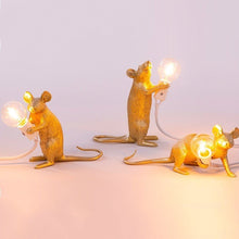 Load image into Gallery viewer, Italy Designer Mouse Resin Table Lamps Room Decorative Table Lamp for Bedroom Bedside Lamp Desk Lamp Home Deco Lighting Fixtures
